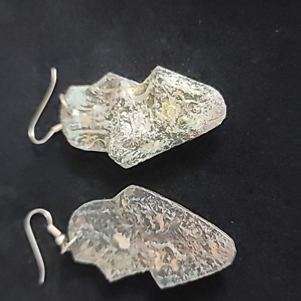 Handmade Artistic Earrings - Picture 2 of 2